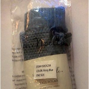 Noelle Waffle Knit Knee High Socks